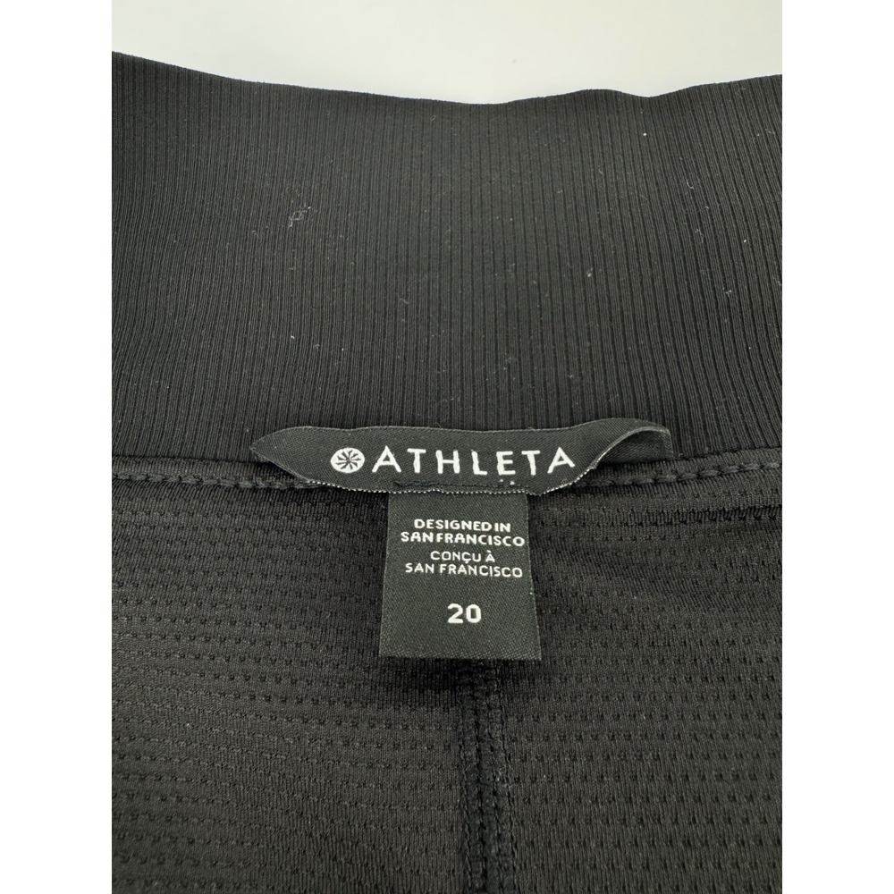 Athleta Size 20 Black Performance Brooklyn Skort Activewear Tennis Golf Hiking - Picture 9 of 10